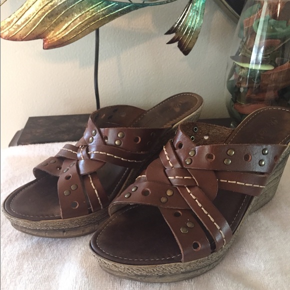 PONTE VECCHIO HANDMADE IN ITALY SANDALS  SIZE 39/8 - Picture 2 of 7